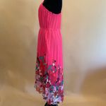 Ted Baker  London Pinata Floral Pleated Asymmetrical One Shoulder Dress Sz 10 US Photo 7