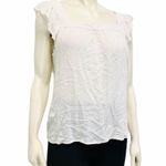 Universal Threads Where Universal Thread Eyelet Embroidered Blouse Photo 2