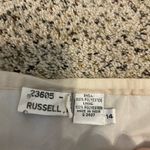 Russell Athletic  Cream Floral Pencil Skirt Photo 1