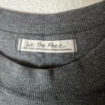 Free People We the Free Kate Rib Stretch Cotton Distressed Tank - gray XS Photo 4