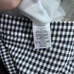 Loft Faux Wrap Black & White Gingham A Line Midi Skirt Size 0 Photo 3