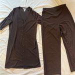 Brooks Brothers  Brown Wide Leg Jumpsuit Photo 2