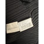 Y2K Belldini Womens Medium Hoodie Long Sleeve Top Black Stretch Full Zip Photo 3