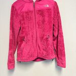 The North Face Bright Pink Fleece Jacket Photo 0