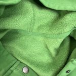 Campfire Cozy Size L Hooded Sweatshirt Henley Casual Loose Kangaroo Pocket Green Size L Photo 9