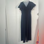 Maggy London  Navy Jumpsuit Size 4 NWOT Photo 1