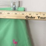 Brooks Brothers  Green Pencil Skirt with Flamingo Embroidery size 4 Photo 5