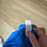 Aerie  Bandeau Strapless Swimsuit‎ Bikini Top Cobalt Blue Size Small Photo 4