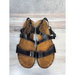 Naot Women's Pamela EU 41 L10 Black Leather Adjustable Slingback Buckle Sandals Size 10 Photo 1