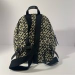 Tommy Hilfiger Black and Cream Backpack Photo 4