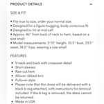 Simon Miller ribbed dress size large Photo 5