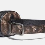 Coach Authentic 1941 reversible belt zip top leather Beltbag horse & carriage Photo 2