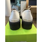 Sam Edelman Tully lugged platform loafers White Shiny Size 9M Equestrian Bit Photo 4