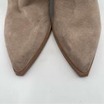 Marc Fisher NEW Boots Oshay Ankle Bootie Dark Walnut Stacked Heel Suede Size 11 Photo 8