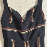 Blue Life  Black and Red Jumpsuit with Wide-Leg Design Photo 3