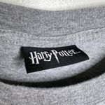 Harry Potter  Mischief Managed Cropped T Shirt Juniors XL Gray Raw Hem Photo 3