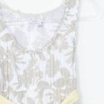 American Eagle Womens Floral Babydoll Ruffle Tank Top Size M Tie Belt Y2K Boho Photo 1