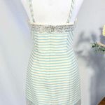 Lilly Pulitzer Remi Blue Horizon Bayview Stripe Metallic Corset Dress Sz 6💛 Photo 8