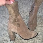 Chinese Laundry Tan Suede Booties Photo 0