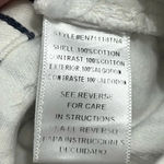 Altar'd State Altar’d State • Ivory Navy Railroad Striped Button Fly Shorts Photo 3