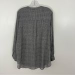 Theory  Orvinio Pinedale Wool Blend Blouse Size Large Photo 7