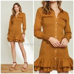 Veronica Beard Kelsey Button Down Dress Photo 1