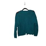 Vintage Jamie Scott Hand Knitted Cardigan Sweater Green Purple Womens Size La Size L Photo 3