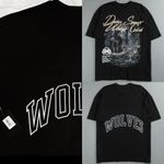 Darc Sport “Heaven Has To Wait” Premium Oversized Tee – Vintage Black Size L NWT Size L Photo 1