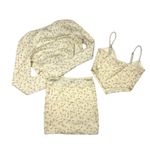 Tiger Mist  - Cami, Mini & Long Sleeve Floral Set in Lemon Photo 1