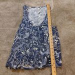 Joie  NWOT Size Small S Blue White Tank TOp Blouse Soft Flowy Summer Vacation Photo 6