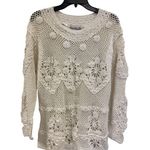 Vintage Body Action Pullover Sweater Crochet Knit XL Photo 0