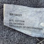 Gap  Blue T-Shirt Knit Mini Skirt with Raw Edge Detail Size XS Pull-on Mini Skirt Photo 7