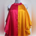 Anthropologie Pinnacle by Shruti Sancheti Mock-Neck Colorblock Ruffle Dress Size XXS. B26 Photo 6