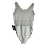 Norma Kamali Dash Dash Mio White Mesh One Piece Swimsuit Size Medium Photo 8