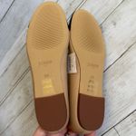 Madewell NWT J. Crew Sz 6.5 Cap Toe Bow Ballet Flats Shoes in Nude Black BT268 Photo 8