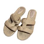 Schutz  Tammya Rattan Flat Sandals Sz. 10 Photo 1