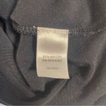 J.Jill Black Short Sleeve Maxi Dress Faux Wrap Top High Waist Side Slit Size XS Photo 8