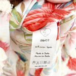 Z & L Beach Tropical Floral Bird Tassel Fringe Kimono Swim Cover Up Size M L NWT Pink Size L Photo 7