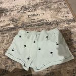 Juicy Couture  Blue Palm Tree Shorts Size Medium Photo 4