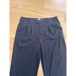 Princess Polly Pleat Waist Straight Leg Pants in Black Photo 1