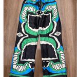 Micas Patterned Lounge Pants Women's Medium Elastic Waist Drawstring Casual Photo 0