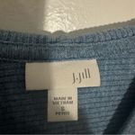 J. Jill Blue Hooded Tunic Sweater Ribbed Size Small‎ Petite Photo 5