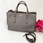 Kate Spade  Gray Leighann Mulberry Satchel Bag Photo 2