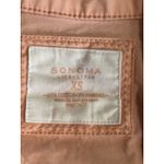 Sonoma Pink Soft Denim Jacket Size XS Pockets Button Up Collar Pockets Photo 4