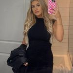 Reformation Alden Black Dress Photo 4