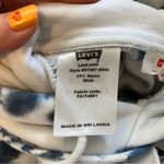 Levi's Blue and White Tiedye Oversized Hoodie Photo 6