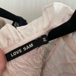 Love Sam anthropologie  pink beaded mock neck blouse Photo 42