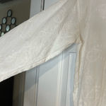 Cypress Soft Cream Cotton Fabric Oversized Cover Up Photo 3