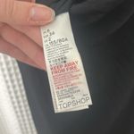 Topshop  Black Satin Midi Dress Photo 4