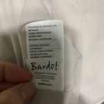 Bardot  floral silver metallic flutter sleeves‎ mini dress US 10 cocktail party Photo 4